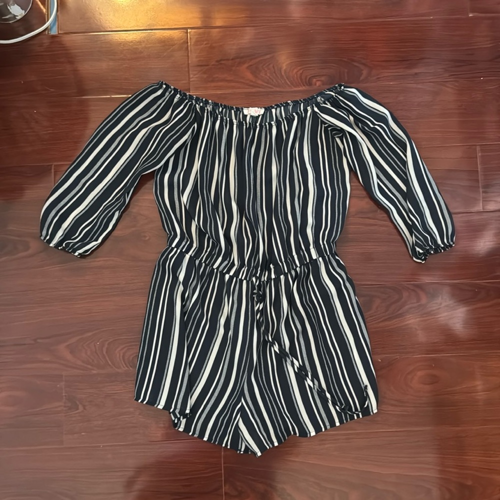 Striped Romper